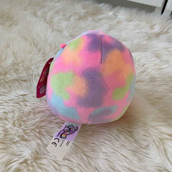 NWT Squishmallows 5” Gretchen the Sloth Tie Dye - Picture 2 of 3